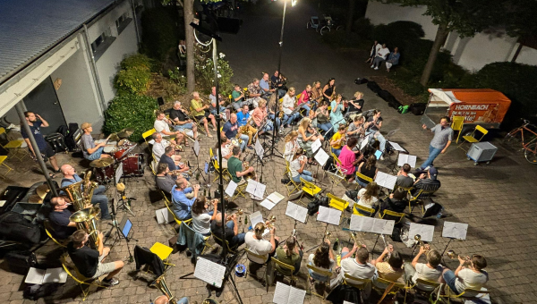 Gemeinsame Probe zur Silberhochzeit